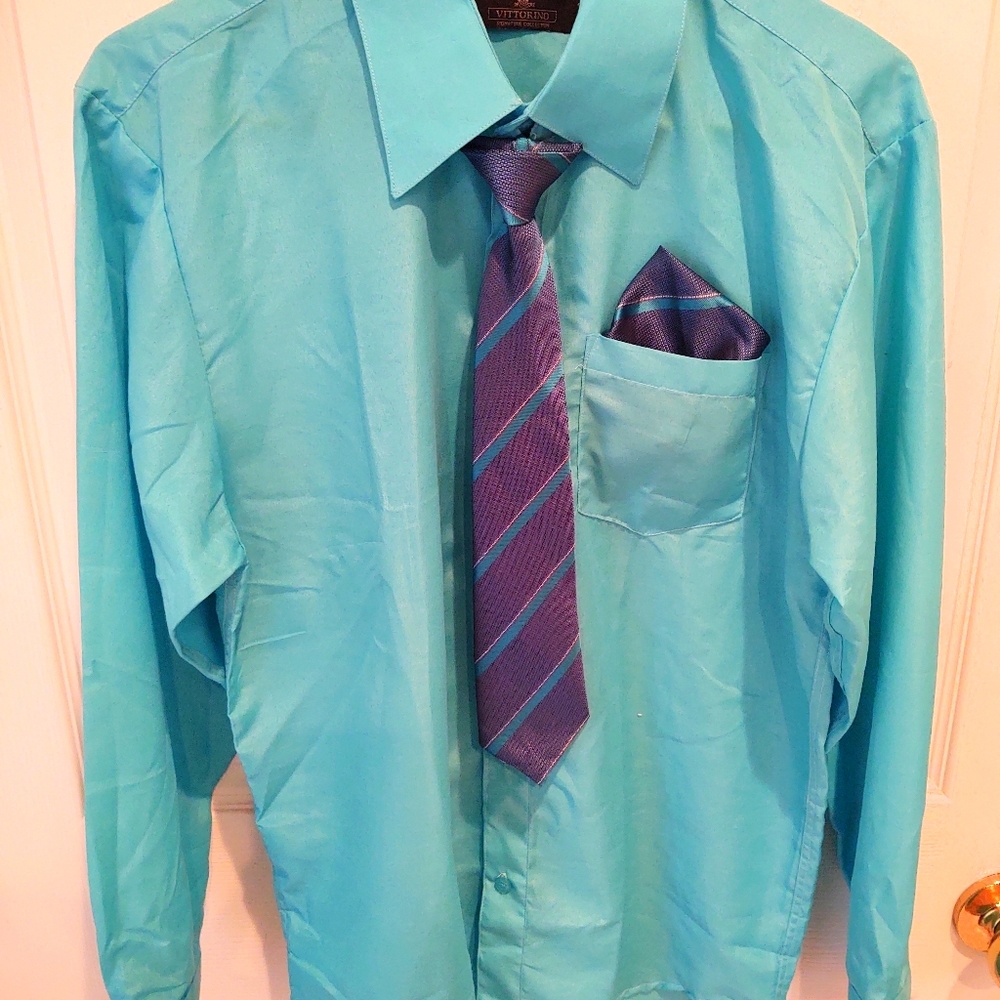 Boys Stafford long sleeve dress shirt